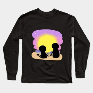 Can We Watch The Sunset Together..Forever? Long Sleeve T-Shirt